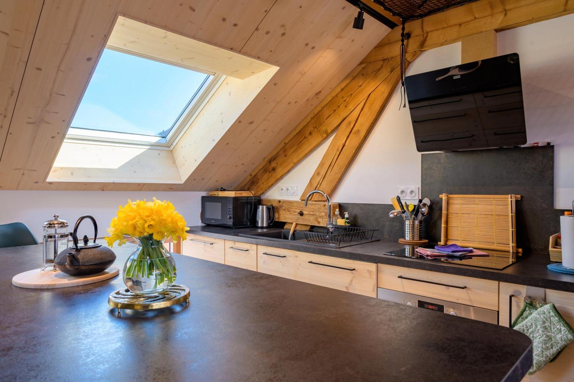 Sous Le Toit De Marie Et Jean Apartment La Bresse Luaran gambar
